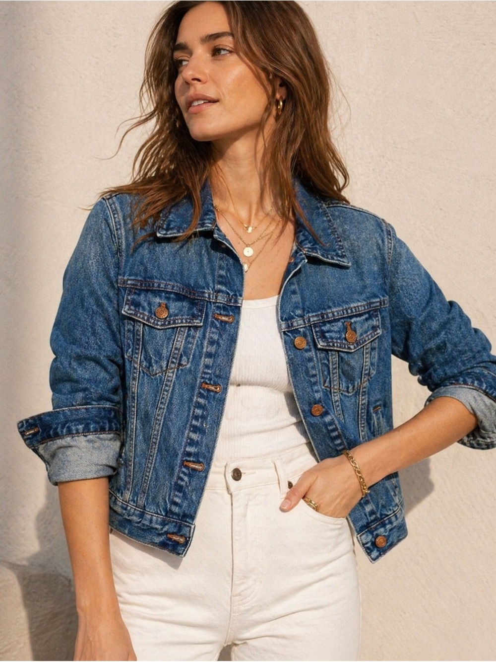 Madewell The Jean Jacket in Pinter Wash Item F0370 Women’s Size Small